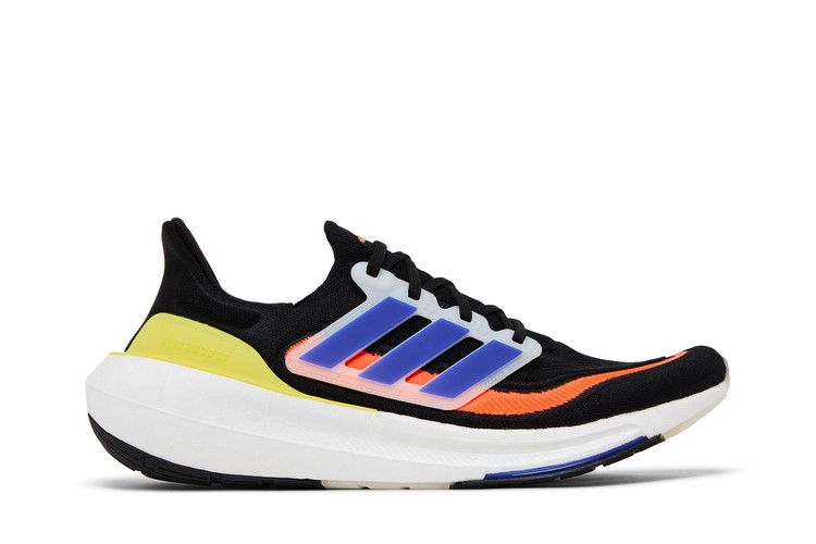adidas UltraBoost Light 'Black Blue Yellow' — Core Black/Lucid Blue/Bright Yellow