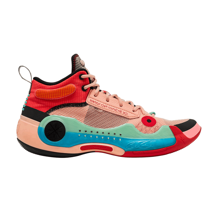 Li-Ning Way of Wade 10 'Art' — Orange/Blue/Ice Blue