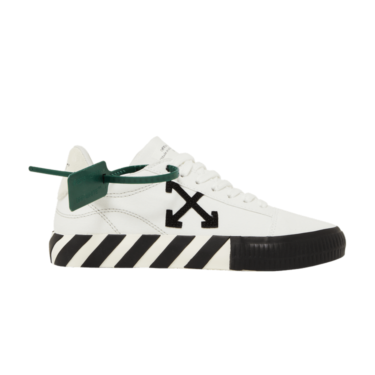 Off-White Wmns Vulc Sneaker 'White Black' — White/Black