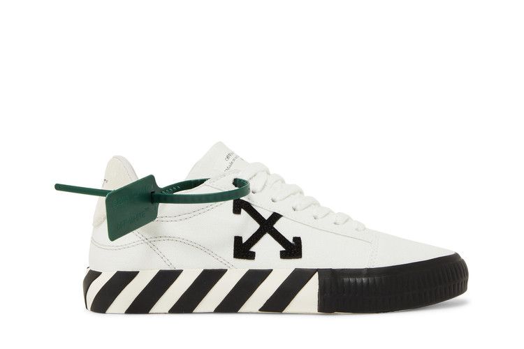 Off-White Wmns Vulc Sneaker 'White Black' — White/Black