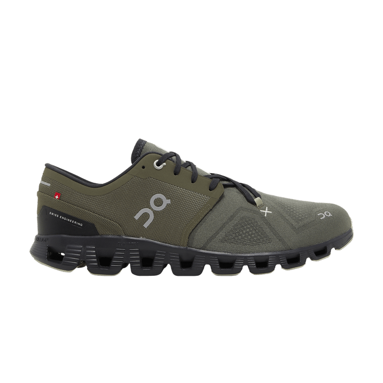 ON Cloud X 3 'Olive Reseda' — Olive/Reseda