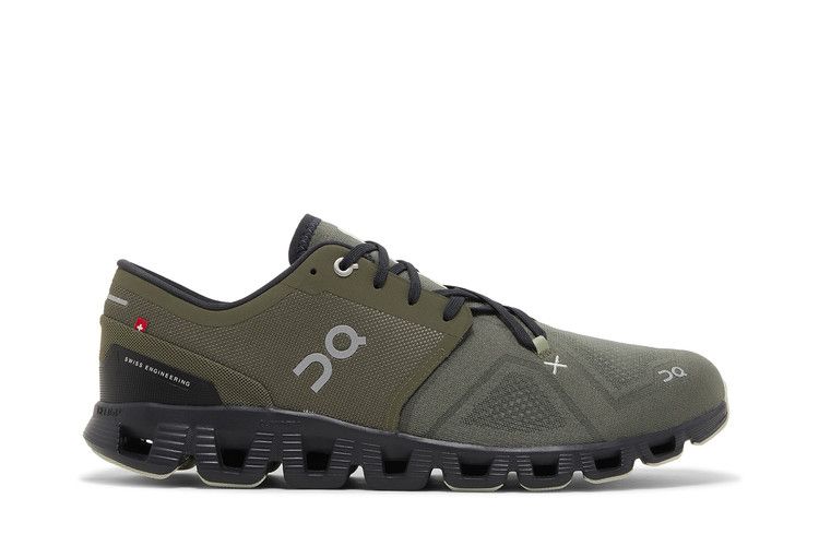 ON Cloud X 3 'Olive Reseda' — Olive/Reseda