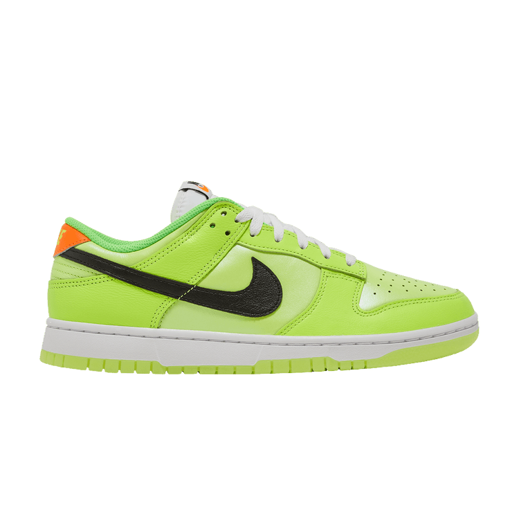 Nike Dunk Low SE 'Volt' — Volt/Black/Total Orange/Green Strike