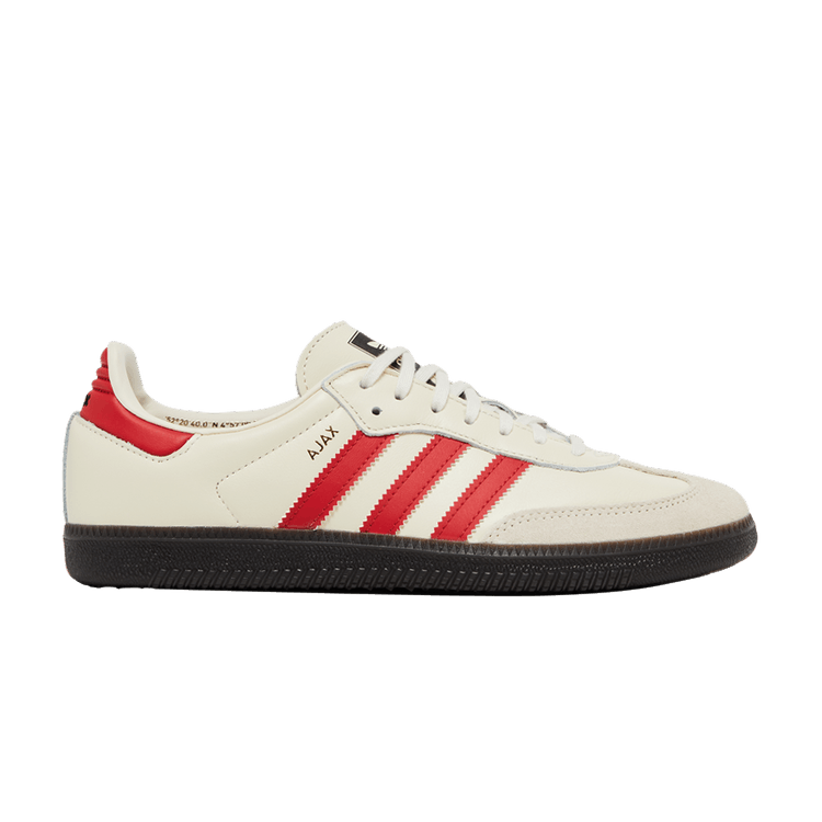 Ajax x adidas Samba 'Homage' — Cream White/Team Collegiate Red/Gum 5