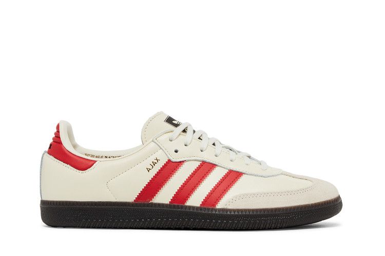 Ajax x adidas Samba 'Homage' — Cream White/Team Collegiate Red/Gum 5