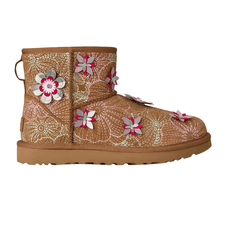 UGG Wmns Classic Mini Meadow 'Chestnut' — Chestnut