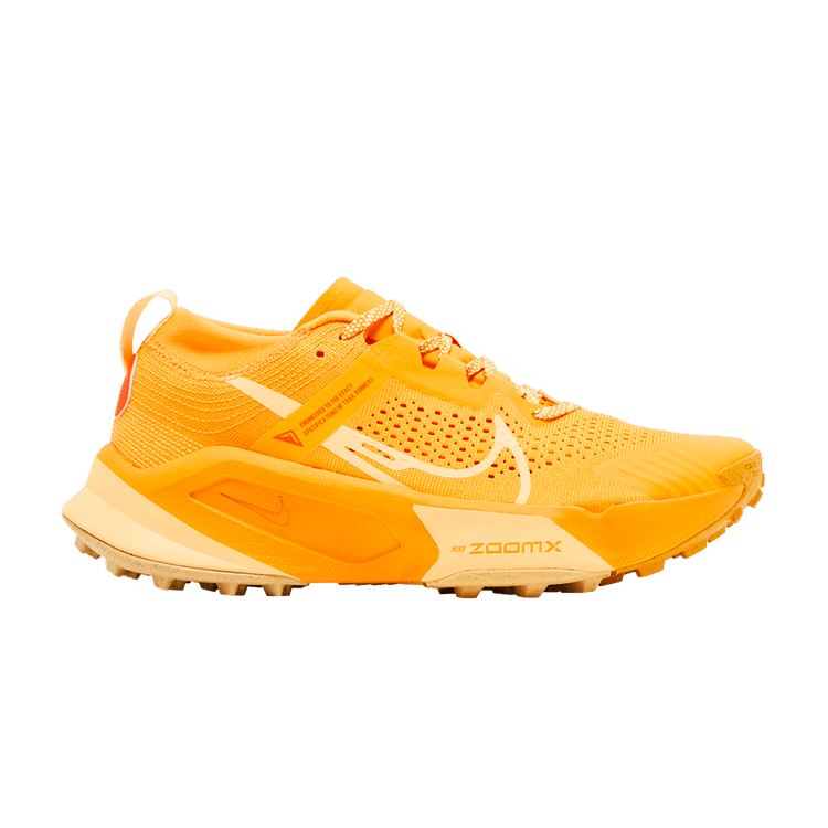 Nike Wmns ZoomX Zegama 'Sundial' — Sundial/Safety Orange/Melon Tint