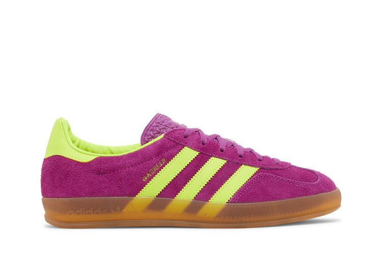 adidas Wmns Gazelle Indoor 'Shock Purple' — Shock Purple/Solar Yellow/Gum
