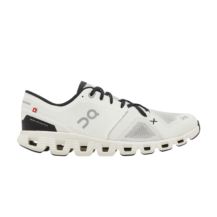 ON Wmns Cloud X 3 'White Black' — White/Black