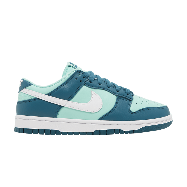 Nike Wmns Dunk Low 'Geode Teal' — Geode Teal/White/Emerald Rise