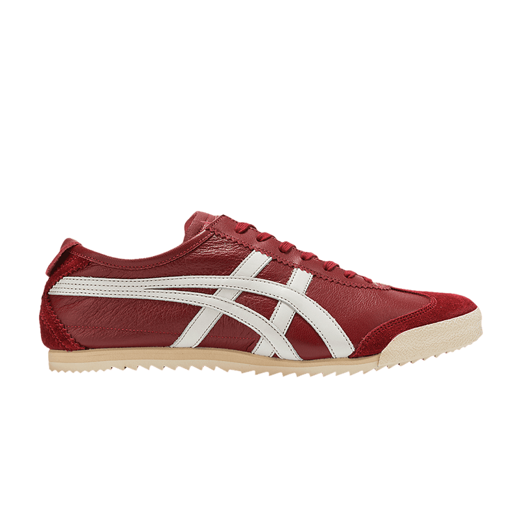 Onitsuka Tiger Mexico 66 Deluxe 'Burgundy White' — Burgundy/White