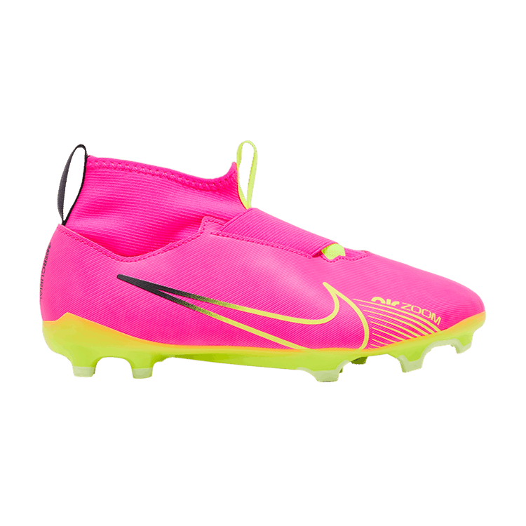 Nike Zoom Mercurial Superfly 9 Academy FG MG GS 'Luminous Pack' — Pink Blast/Gridiron/Volt