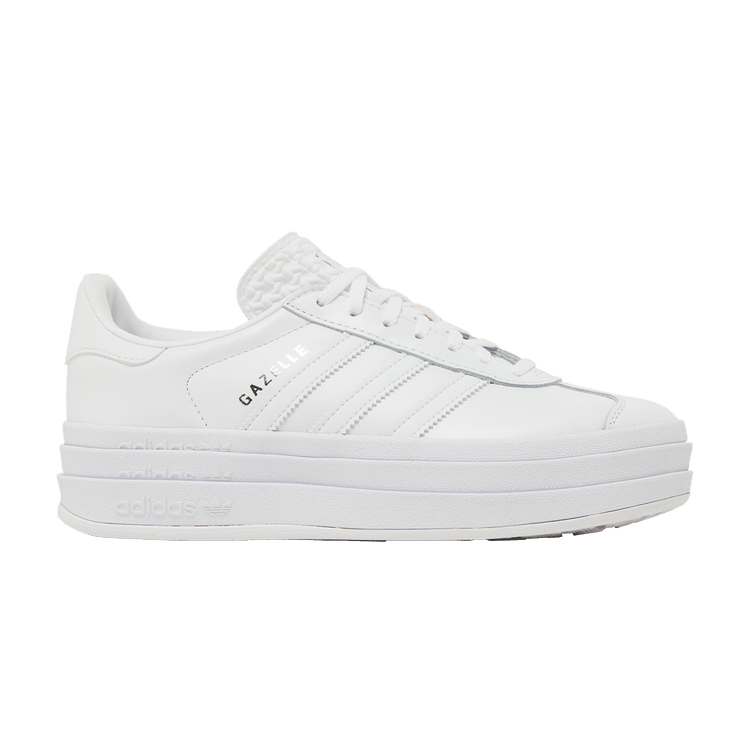 adidas Wmns Gazelle Bold 'Triple White' — Cloud White/Cloud White/Cloud White