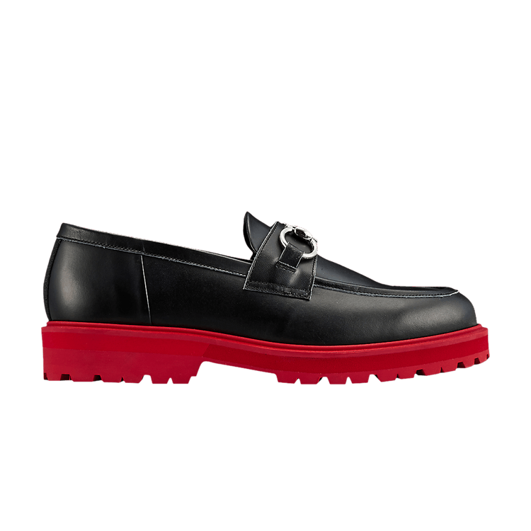 Onitsuka Tiger Wmns Bit Loafer 'Black Classic Red' — Black/Classic Red