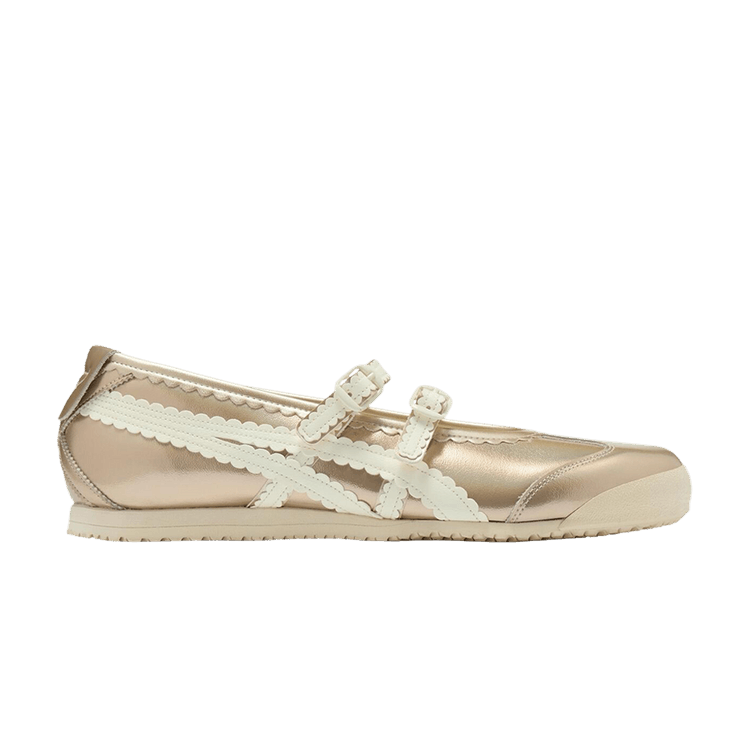 Onitsuka Tiger Wmns Mexico 66 TGRS 'Metallic Pack - Champagne Cream' — Champagne/Cream