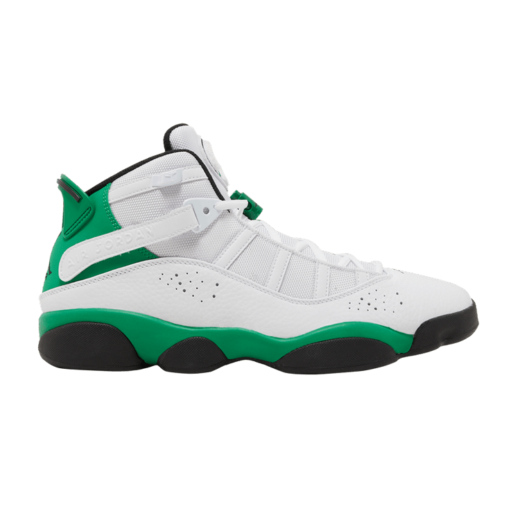 Air Jordan 6 Rings 'White Lucky Green' — White/Black/Lucky Green