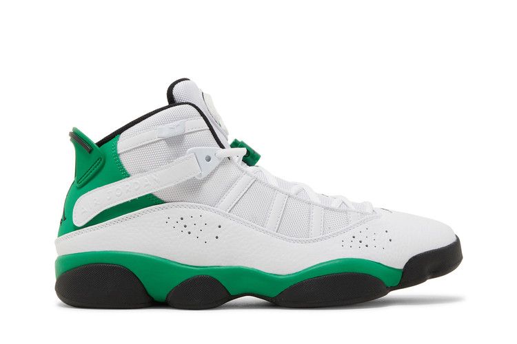 Air Jordan 6 Rings 'White Lucky Green' — White/Black/Lucky Green