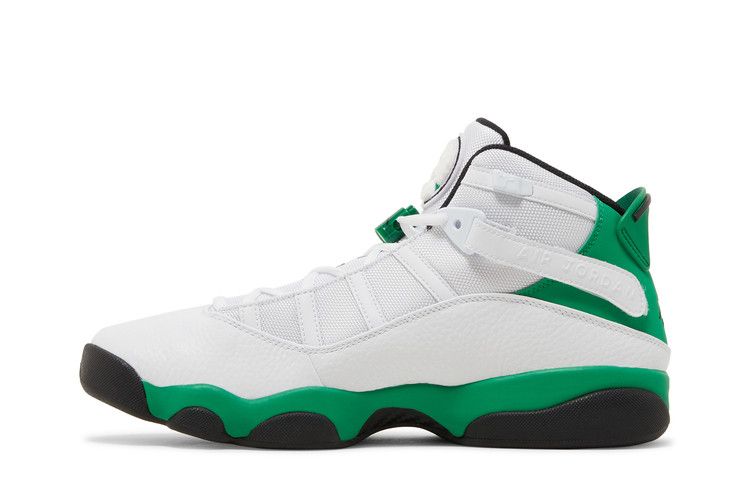 Air Jordan 6 Rings 'White Lucky Green' — White/Black/Lucky Green