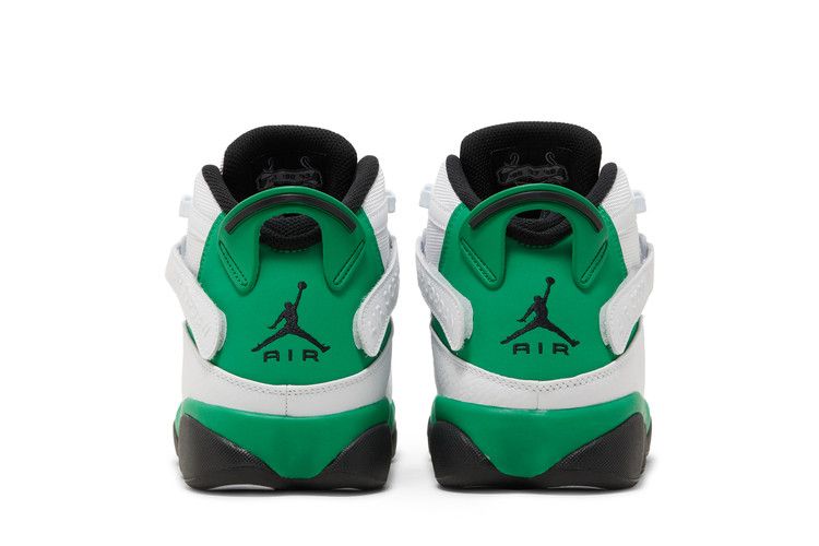 Air Jordan 6 Rings 'White Lucky Green' — White/Black/Lucky Green