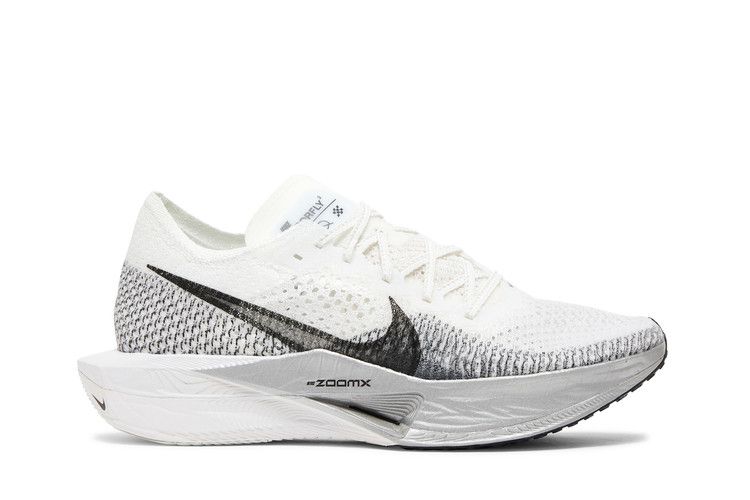Nike ZoomX VaporFly Next% 3 'White Particle Grey' — White/Particle Grey/Metallic Silver/Dark Smoke Grey (2)