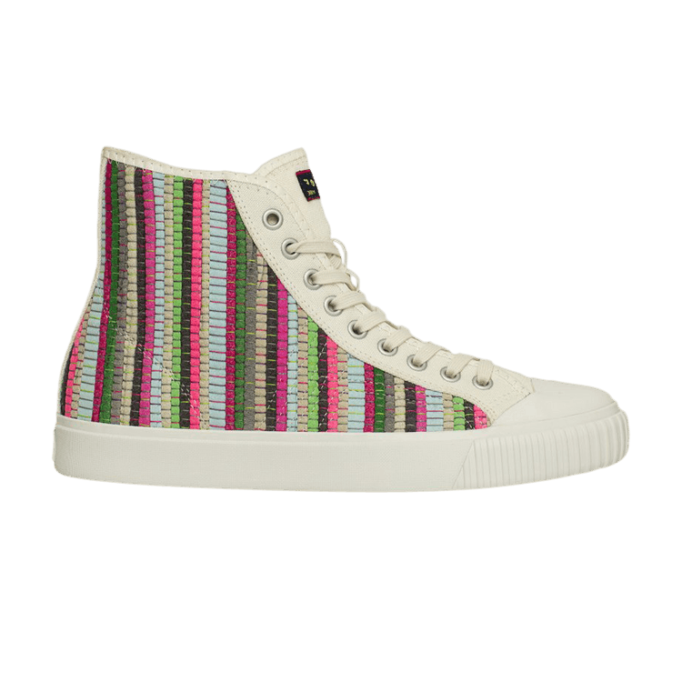 Onitsuka Tiger OK Basketball Mid 'Sakiori' — Beige/Multi-Color