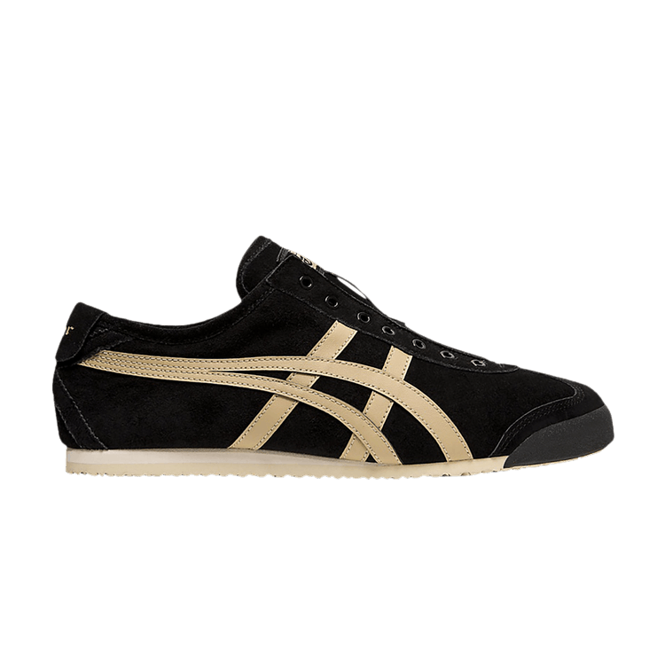 Onitsuka Tiger Mexico 66 Slip-On 'Black Wood Crepe' — Black/Wood Crepe