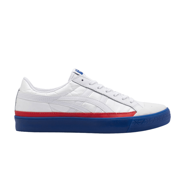 Onitsuka Tiger Fabre Classic Low 'White Blue' — White/Blue/Red