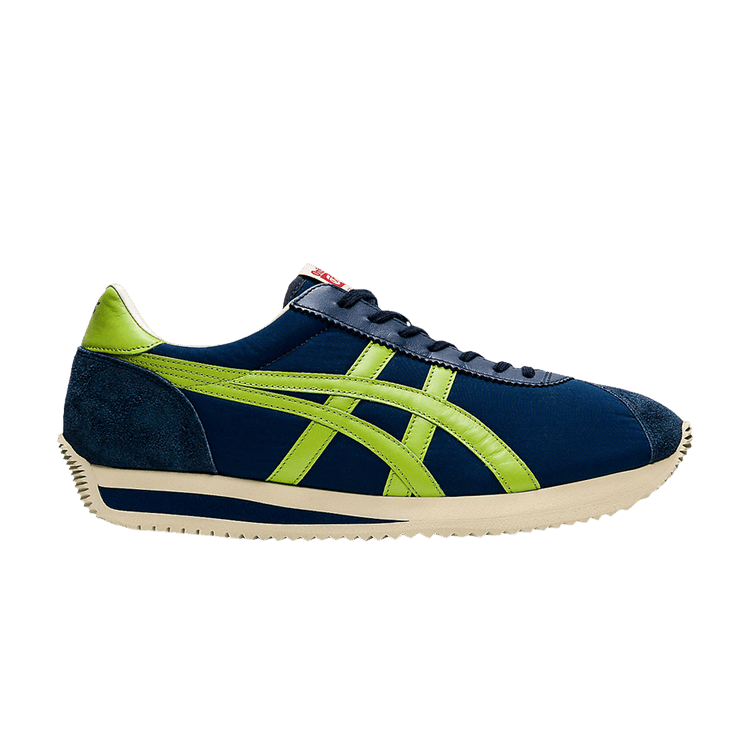 Onitsuka Tiger Moal 77 NM 'Peacoat Neon Lime' — Peacoat/Neon Lime