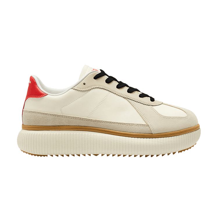 Onitsuka Tiger Delecity 'Cream Fiery Red' — Cream/Fiery Red