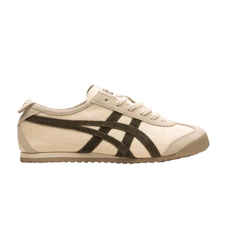 Onitsuka Tiger Mexico 66 'Light Beige Olive' — Light Beige/Olive Green