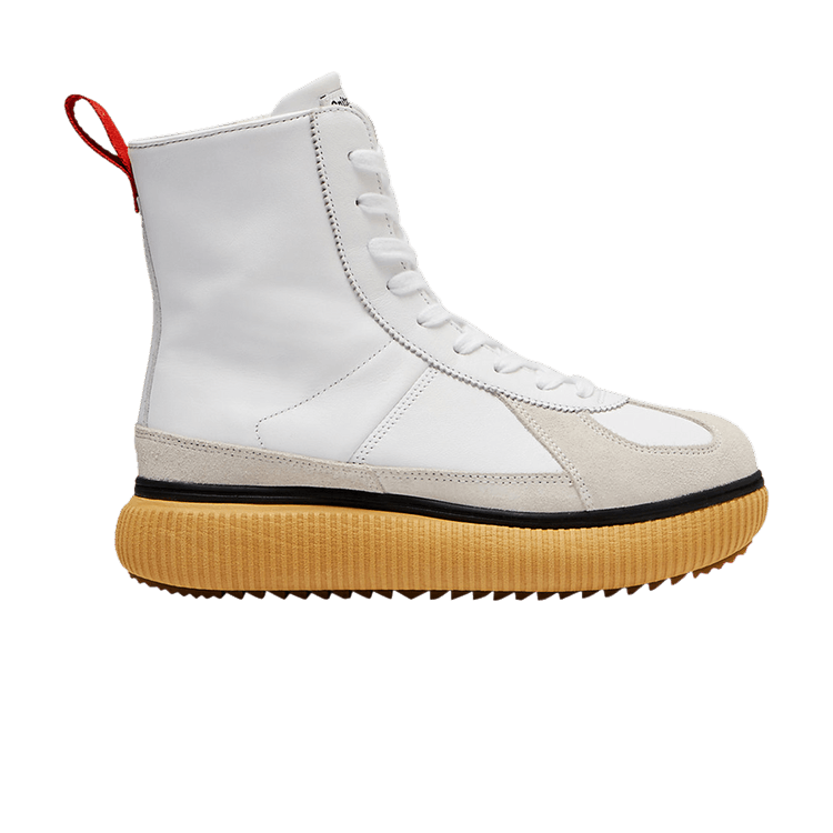 Onitsuka Tiger Delecity Boot 'White Fiery Red' — White/Fiery Red