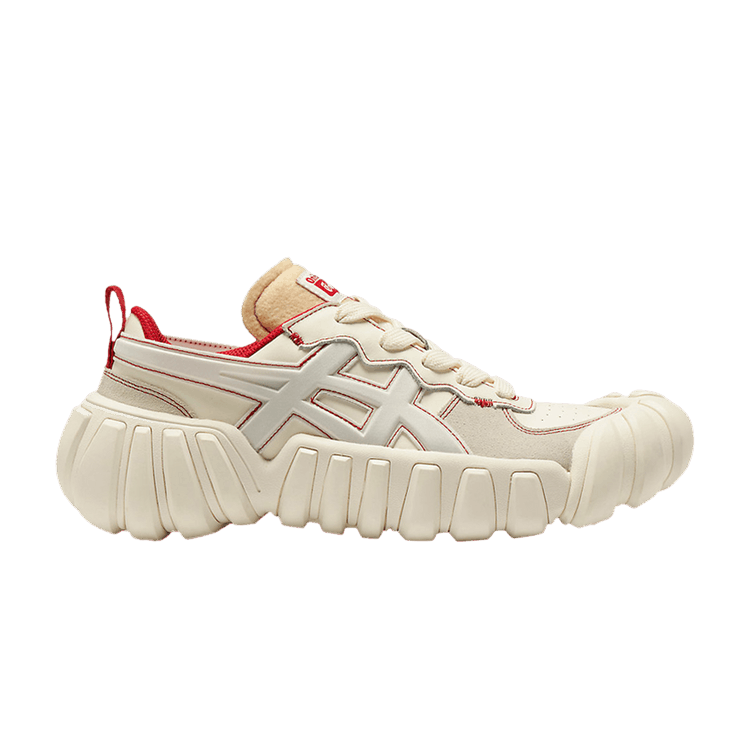 Onitsuka Tiger Dentigre LS 'Cream Classic Red' — Cream/Classic Red