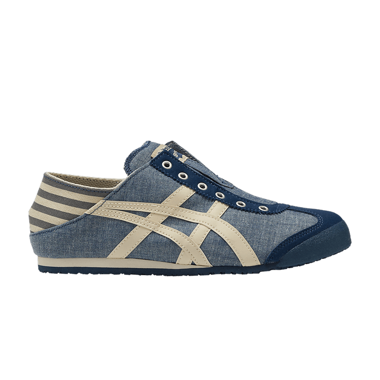 Onitsuka Tiger Mexico 66 Paraty 'Blue Cream Chambray' — Blue Chambray/Natural