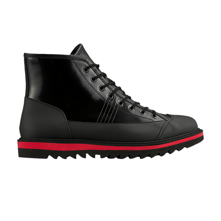 Onitsuka Tiger Blucher MT 'Black Classic Red' — Black/Classic Red