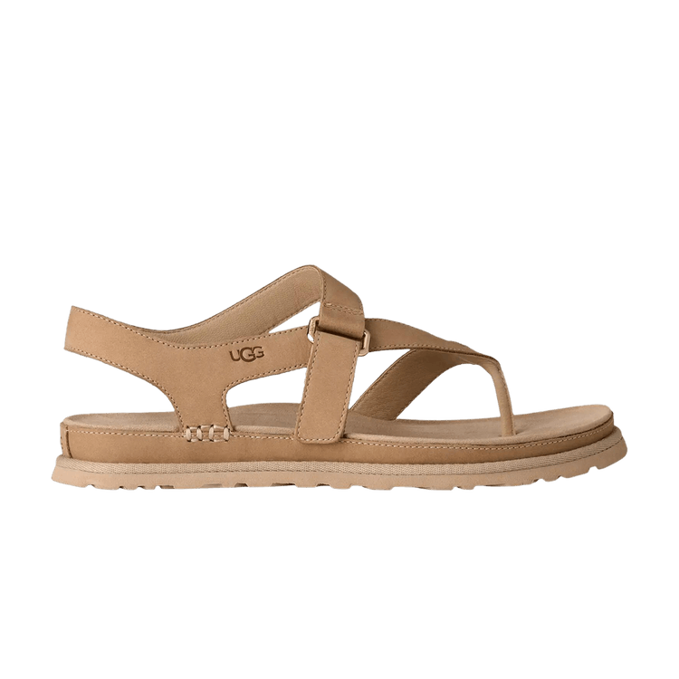 UGG Wmns GoldenGaze Toe Post'Mustard Seed' — Mustard Seed