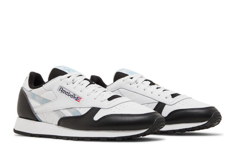 Anuel AA x Reebok Classic Leather 1983 Vintage 'Caribbean Sky' — Footwear White/Digital Blue/Core Black