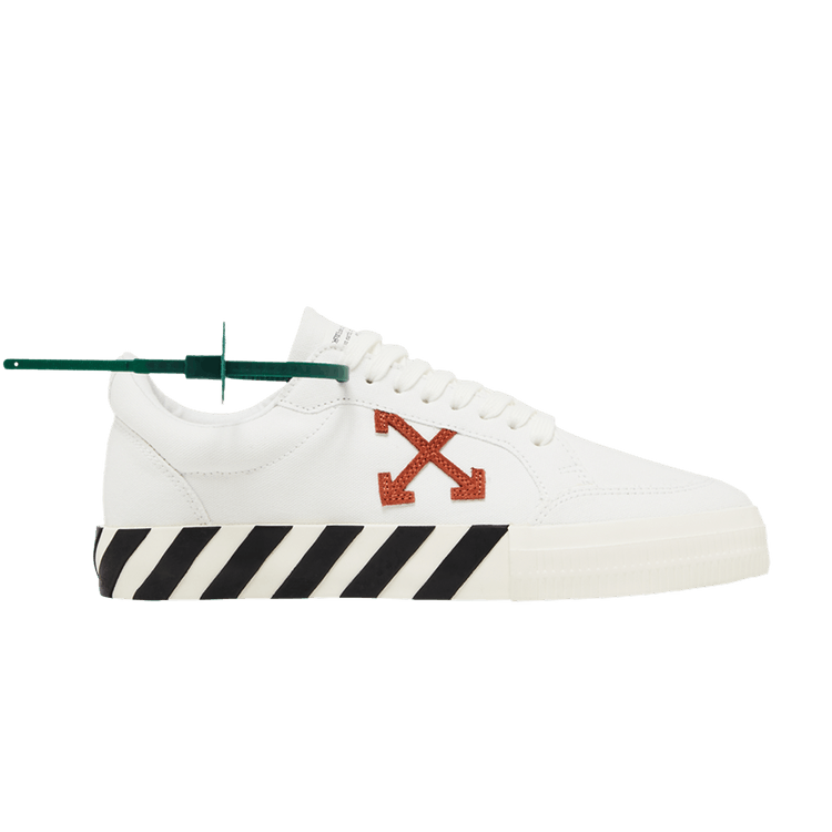 Off-White Vulc Sneaker 'White Brick Red' — White/Red