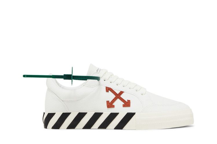 Off-White Vulc Sneaker 'White Brick Red' — White/Red