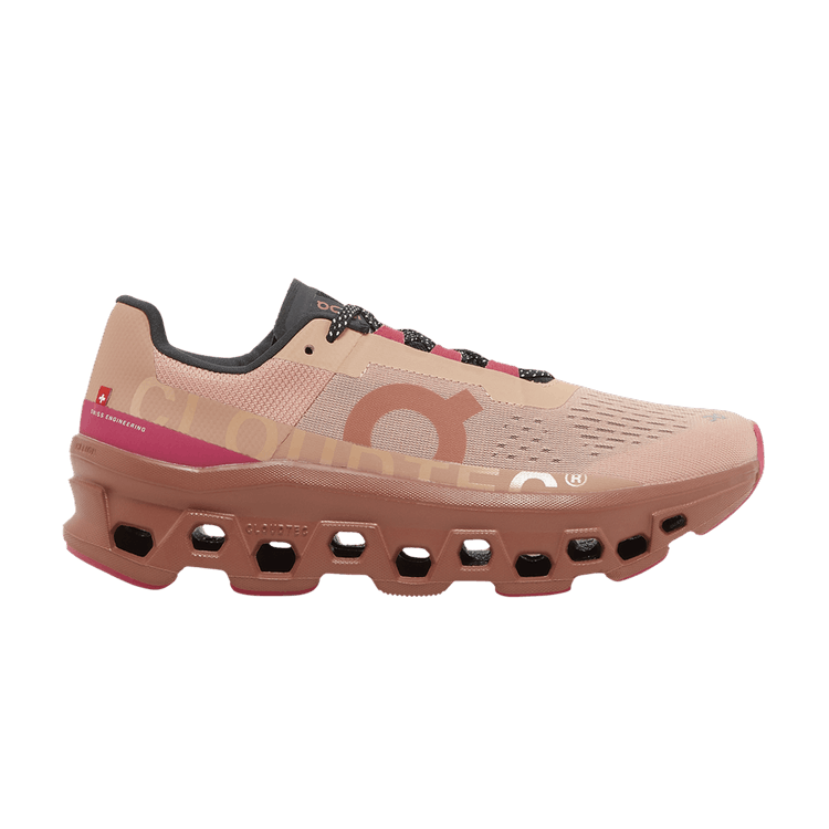 Wmns Cloudmonster 'Rose Cork' — Rose/Cork
