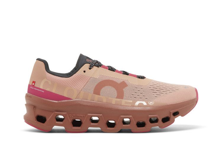 Wmns Cloudmonster 'Rose Cork' — Rose/Cork