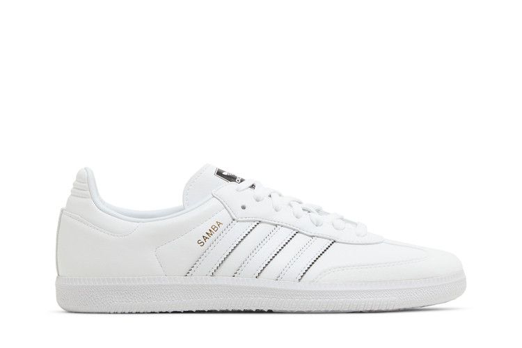 Disney x adidas Samba Vegan 'Mickey Mouse' — Cloud White/Core Black/Gold Metallic