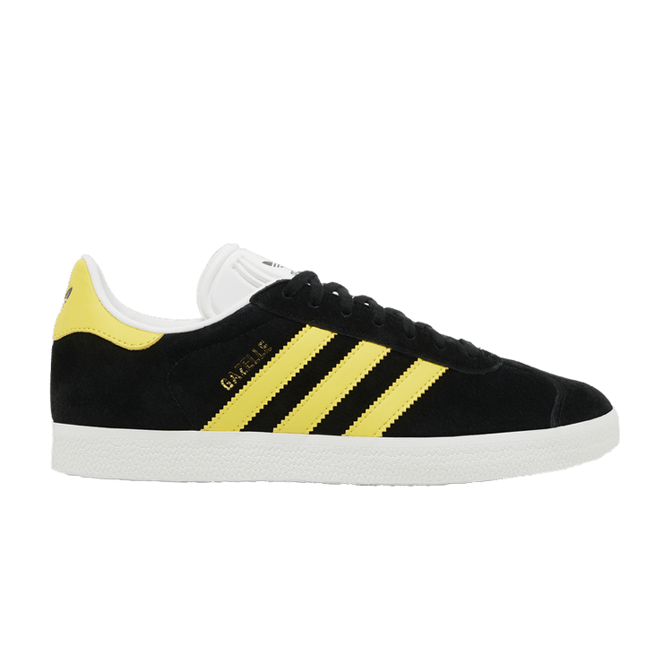 Adidas Gazelle 'Black Impact Yellow' — Core Black/Impact Yellow/Cloud White