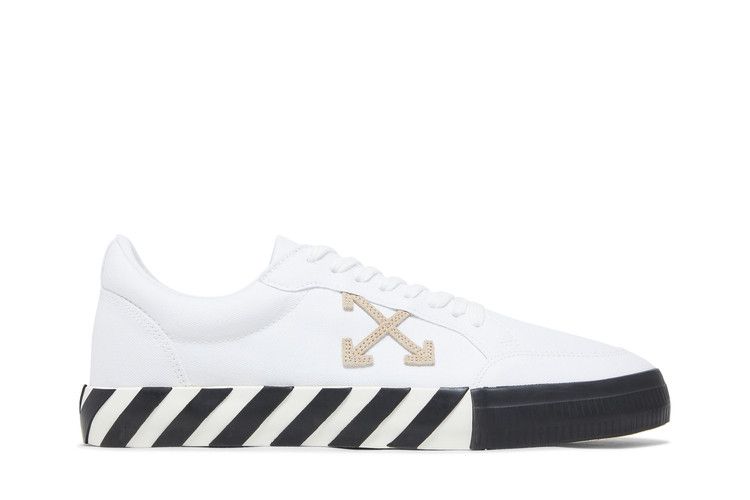 Off-White Vulc Sneaker 'White Black Sand' — White/Sand
