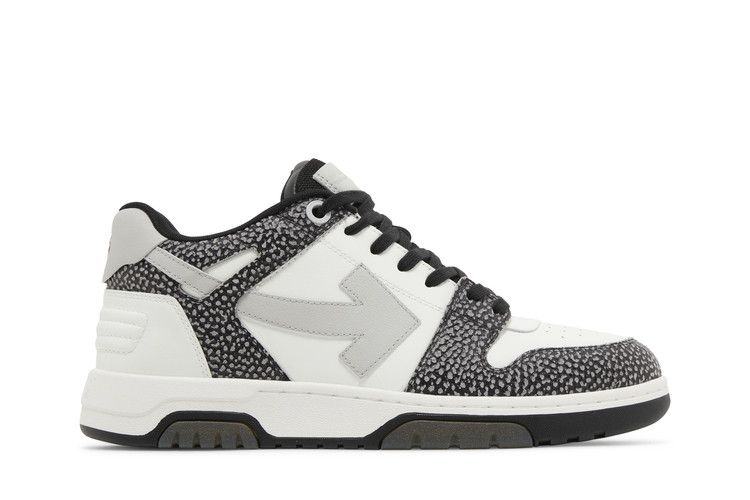 Off-White Out of Office 'Black White Dotted Pattern' — White/Black