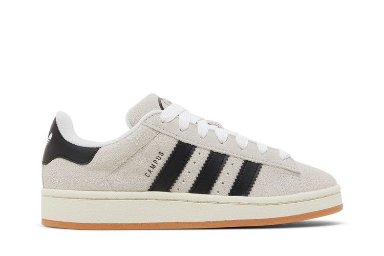 adidas Wmns Campus 00s 'Crystal White Black' — Crystal White/Core Black/Off White