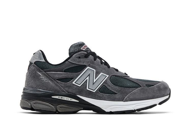 United Arrows x New Balance 990v3 Made in USA 'Dark Grey' — Dark Grey/Black