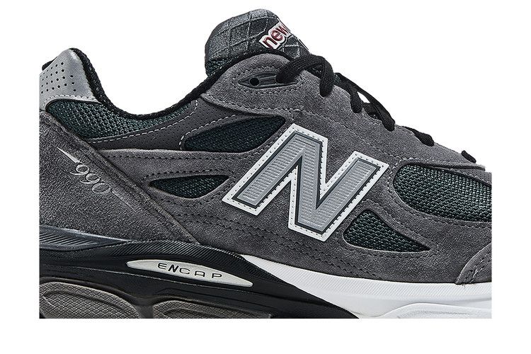 United Arrows x New Balance 990v3 Made in USA 'Dark Grey' — Dark Grey/Black