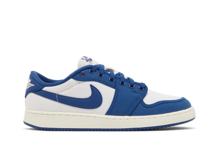 Air Jordan 1 KO Low 'Kentucky' — White/Dark Royal Blue/Sail