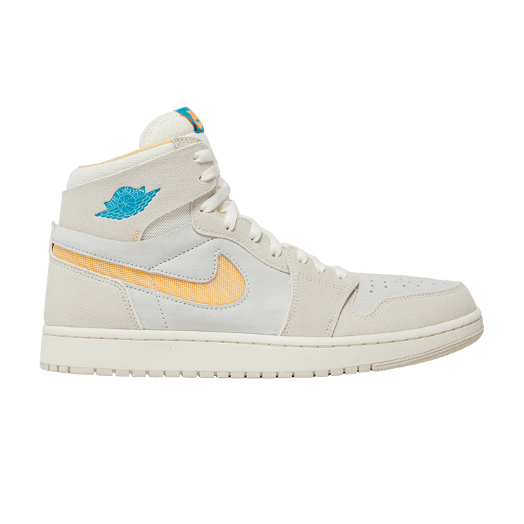 Air Jordan 1 High Zoom Comfort 2 'Light Orewood Citrus' — Light Orewood Brown/Sail/Celestial Gold/Bright Citrus