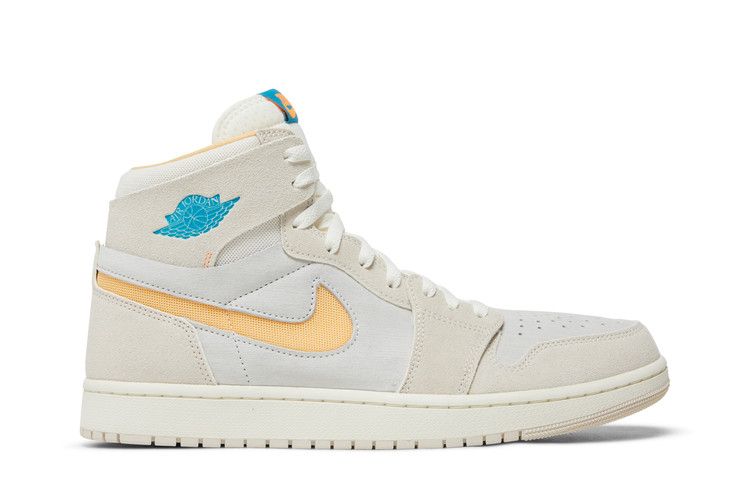 Air Jordan 1 High Zoom Comfort 2 'Light Orewood Citrus' — Light Orewood Brown/Sail/Celestial Gold/Bright Citrus